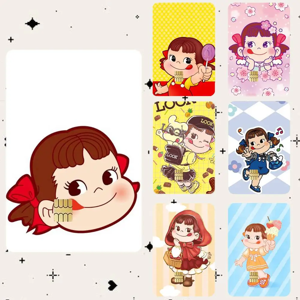 

F-Fujiya candy logo HD Waterproof Card Skins Protective Stickers for Credit Bank Game Cards