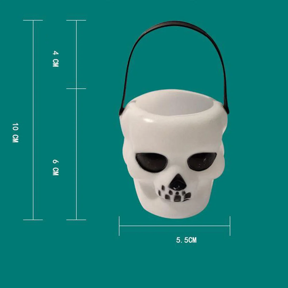 

8Pcs Buckets Sturdy 6x5.5cm Witch Cauldron Candy Holders for Halloween Party Decorations Halloween Props