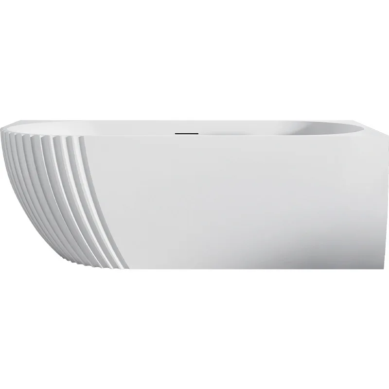 

Acrylic bathtub small apartment independent light luxury hotel project Homestay project