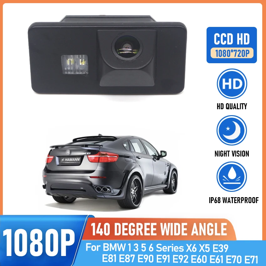 

Car Rearview Rear View Reversing Parking System Camera For BMW 1 3 5 6 Series X6 X5 E39 E81 E87 E90 E91 E92 E60 E61 E70 E71