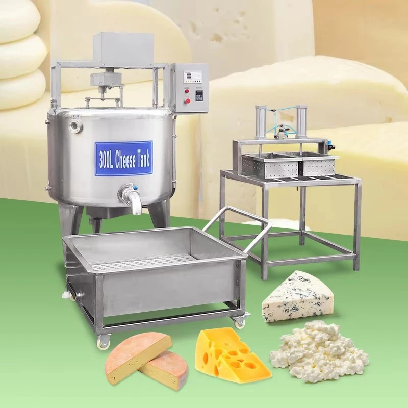 Máquina Automática para Hacer Queso Mozzarella, Prensa de Queso Pequeña con Tanque para Barras