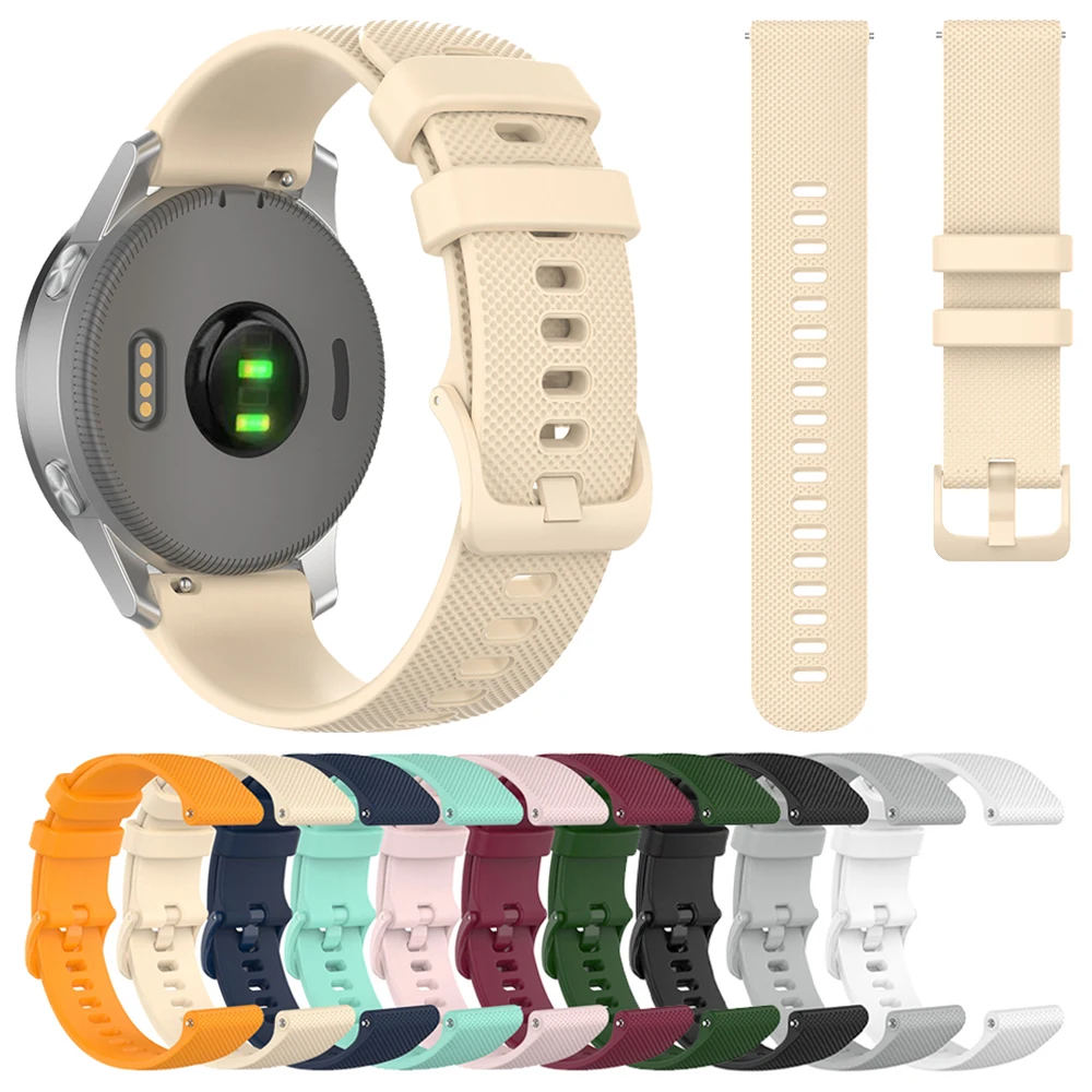 20mm Strap for Amazfit Active/GTS 4 2 Mini/GTS 3 2E Silicone Band Bracelet for Amazfit GTR Mini/42mm Watchband Wristband