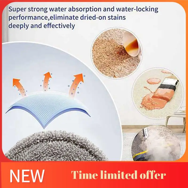 A006-сменные моющиеся подушечки для швабры для Roborock Saros Z70/Roborock G30space, детали для пылесоса, 8 шт.