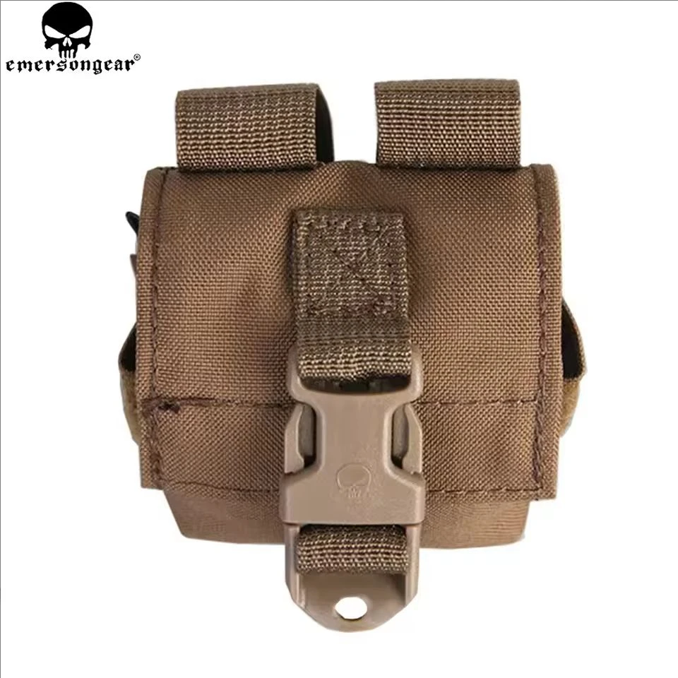 Emersongear-LBT Style Single Frag Grenade Pouch, Airsoft Combat Molle, EM6369