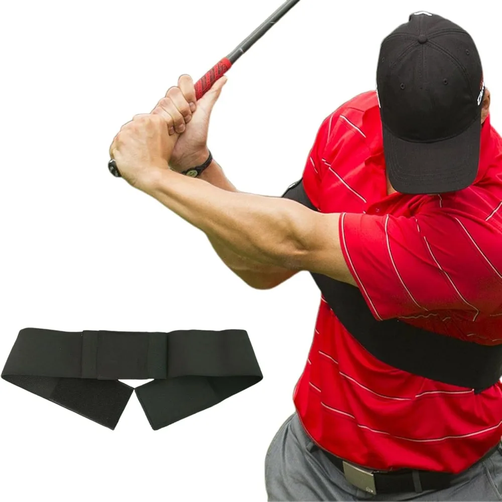Swing Improvement Golf Training Aid Strong Restraining Power Elastic Swing Correcting Arm Band Firm Support Unisex