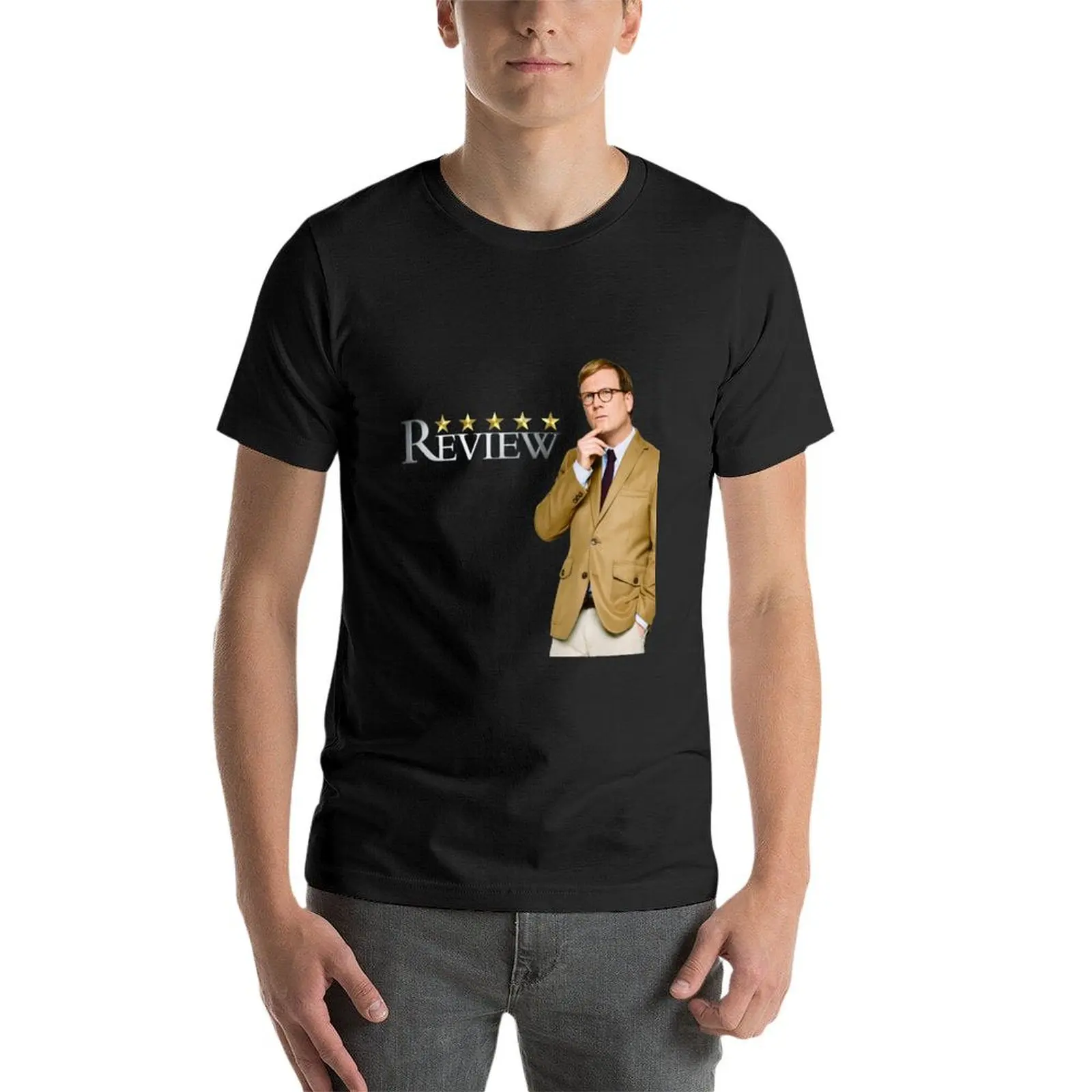 Review With Forrest MacNeil T-Shirt summer tops sports fans Blouse mens t shirts pack image 4