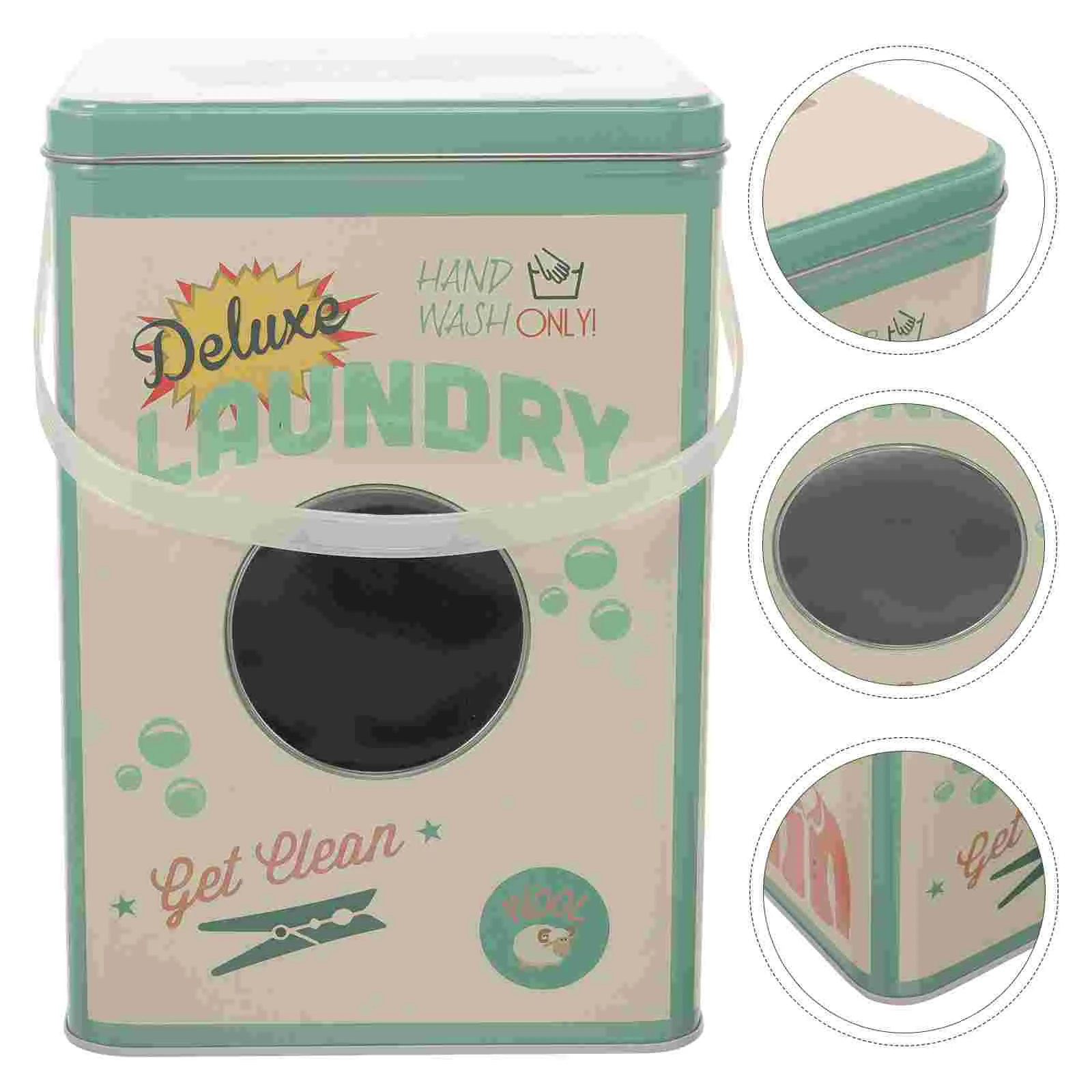 

Laundry Detergent Storage Box Sundries Bucket Container Room Packing Boxes Bin Scent Beads