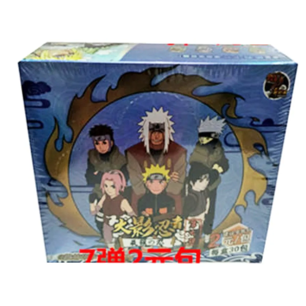 Tarjetas de colección de NARUTO genuino de dinosaurio pequeño para niños, Anime japonés, extremadamente precioso, varias tarjetas Mudra, Hobby, regalos para niños