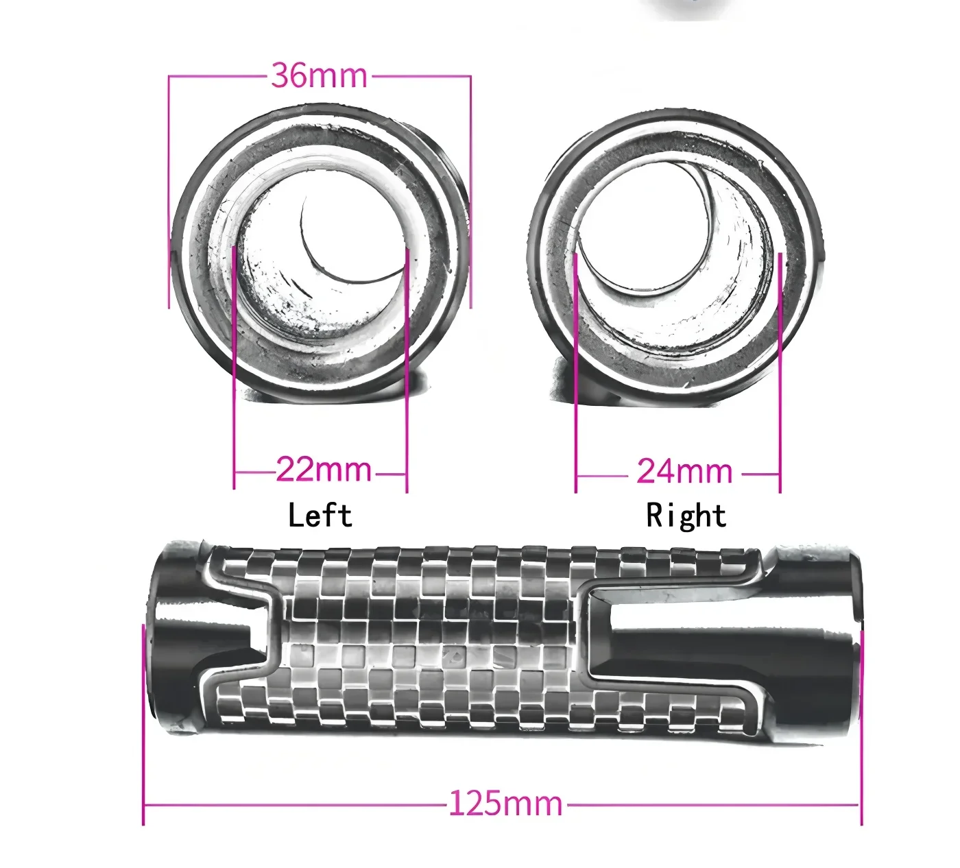 Fit For S@uz Hayabusa GSX1300 GSX1300R 19-26 Non Slip Anti Vibration CNC Handlebar Grips Moto Accessories 7/8