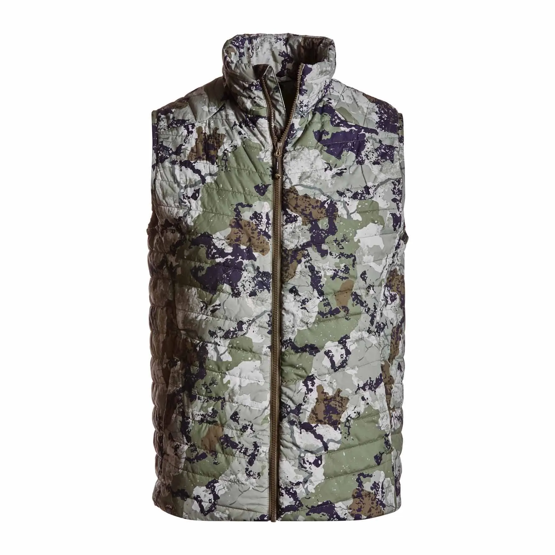 Custom Camouflage Outdoor Hunting Vest Men's Winter Insulated Vests Waistcoat Packable Gilet Sleeveless Quilted Jacket