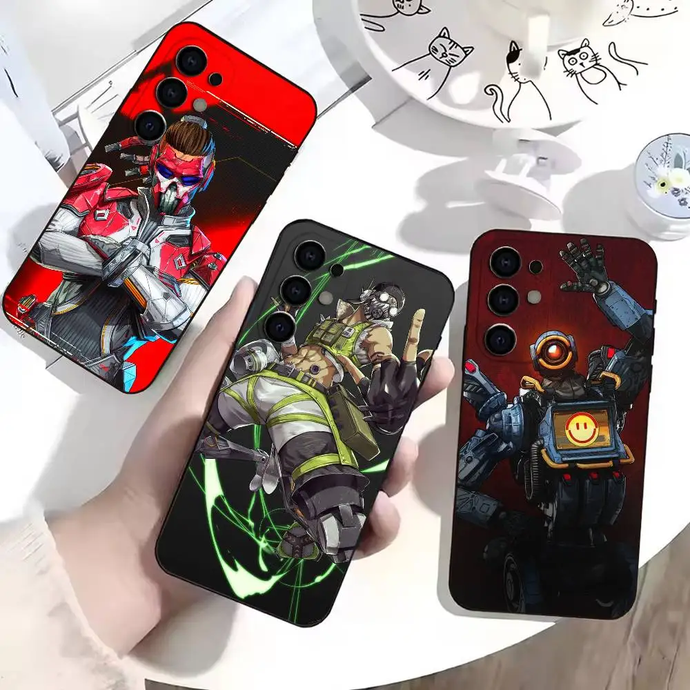 GAME Apex Marco Valdez  Phone Case For Samsung S25,S24,S21,S22,S23,S30,Ultra,S20,Plus,Fe,Soft Silicone Black Cover