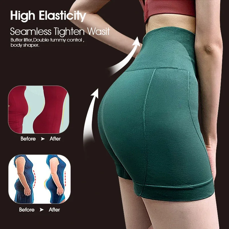 Fitness Casual Shorts Summer Women Sport Sexy Biker Sweatpants Sexy Sweat Gym Clothing Cycling High Waist Fashion Short