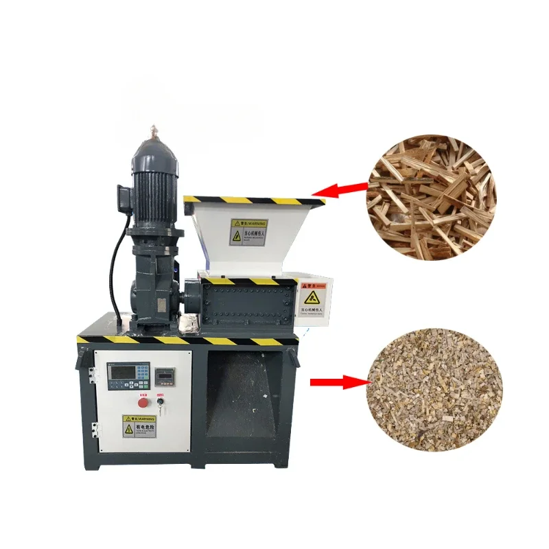 High Efficiency wood/metal/rubber/plastic/cardboard shredder machine