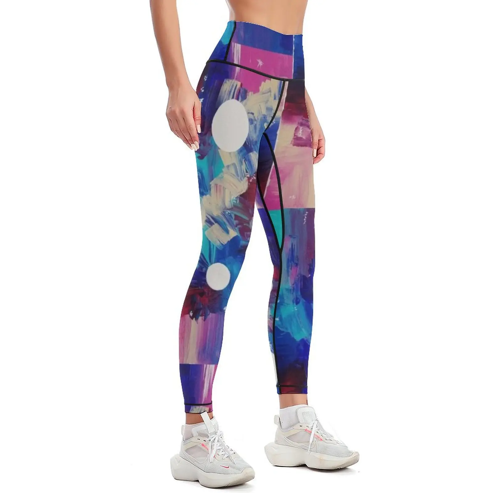 Spotless Scicleimagery Leggings jogging pants sports for gym wear Womens Leggings