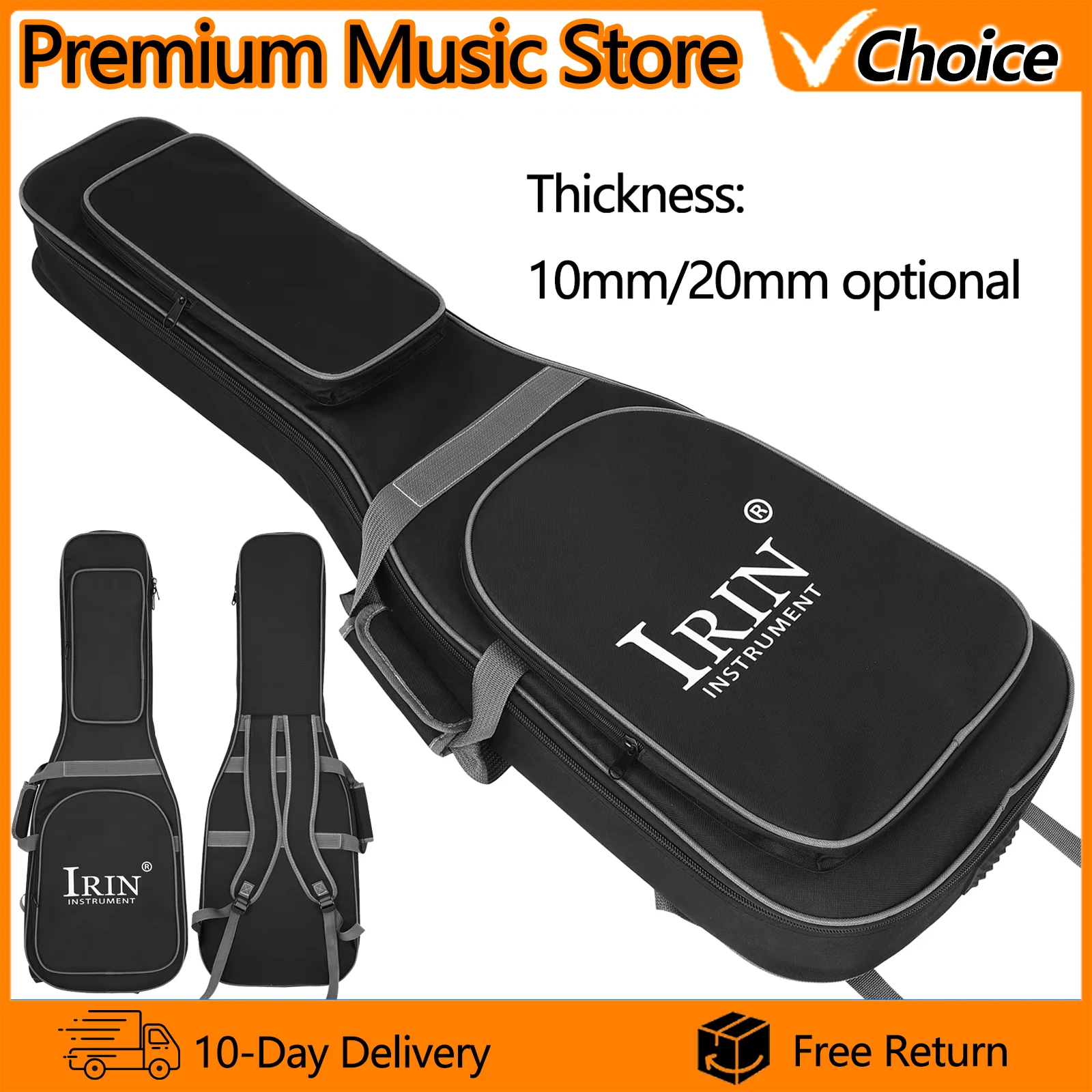 Case Guitar Gig Bag - IRIN حقيبة الغيتار الكهربائي حقيبة الحفلة