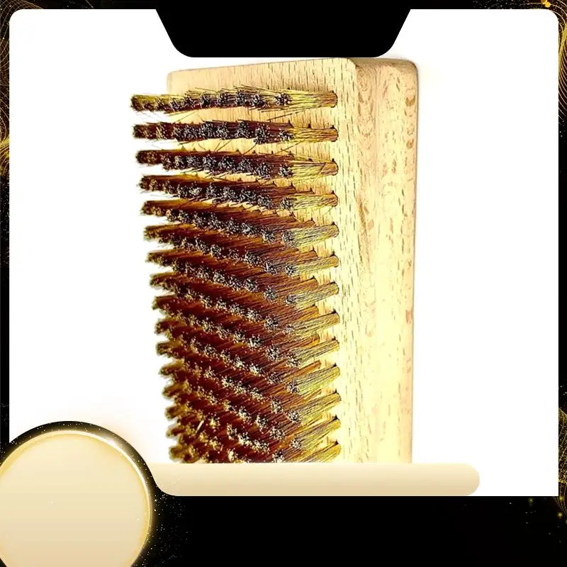 

1PC High Quality Snowboard Brush Snow Wax Brush Ski Brush Copper Wire Cleaning Brush Copper Brush-A74F