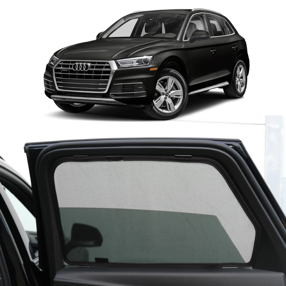 

For Audi Q5 FY 2018 2019 2020 2021 2022 2023 2024 Car Sunshade Front Windshield Curtain Rear Side Window Sun Shade