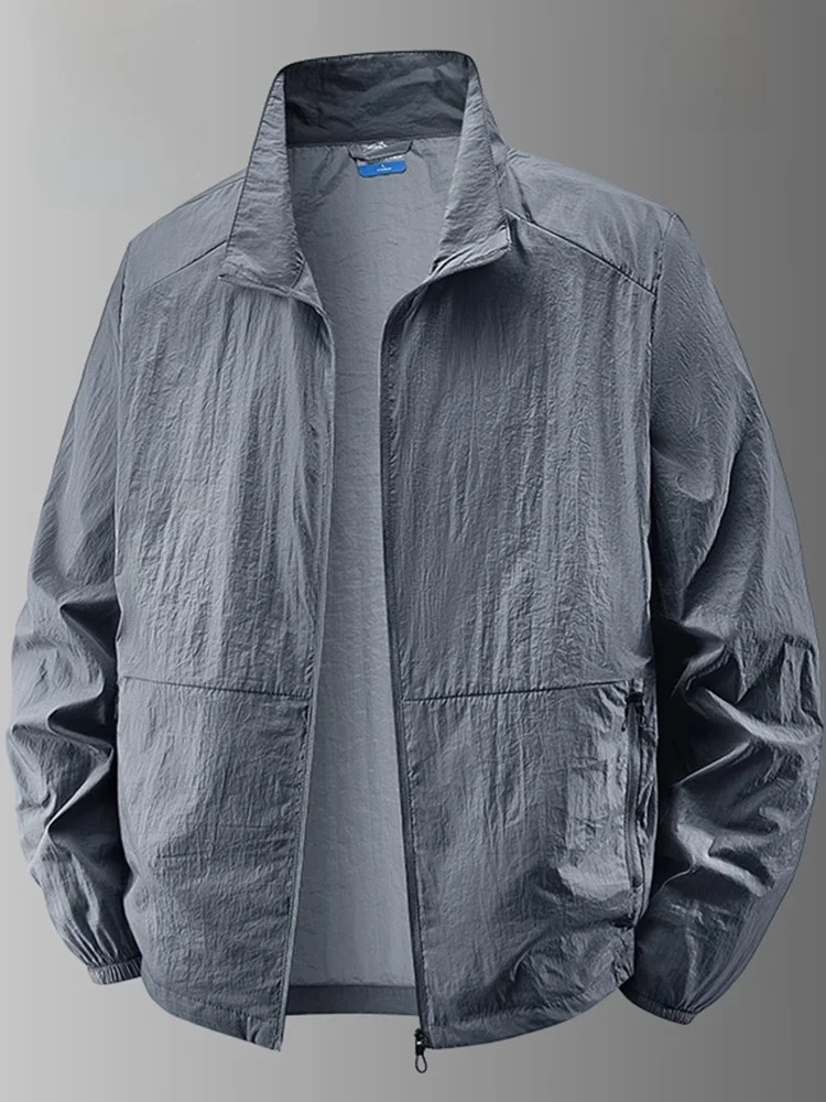 

Men's Casual Spor Breathable Fce Windproof Waterproof Stain-resistant Wear-resistant Spring Autumn Jaet Coat