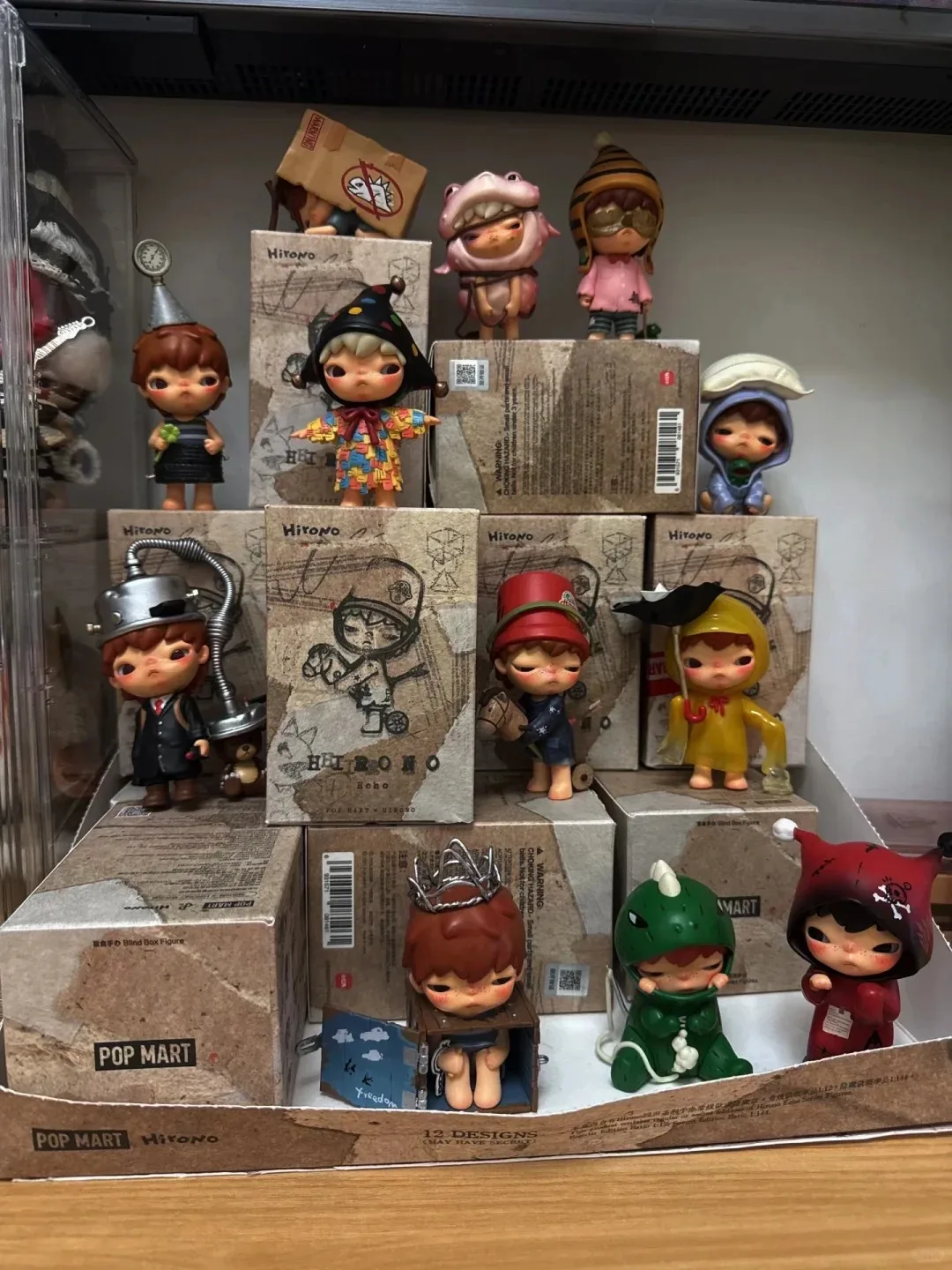 

Классический горячий продукт POPMART, оригинальный оригинальный продукт Hirono Echo Series, слепая коробка, изысканные подарки ручной работы на день рождения