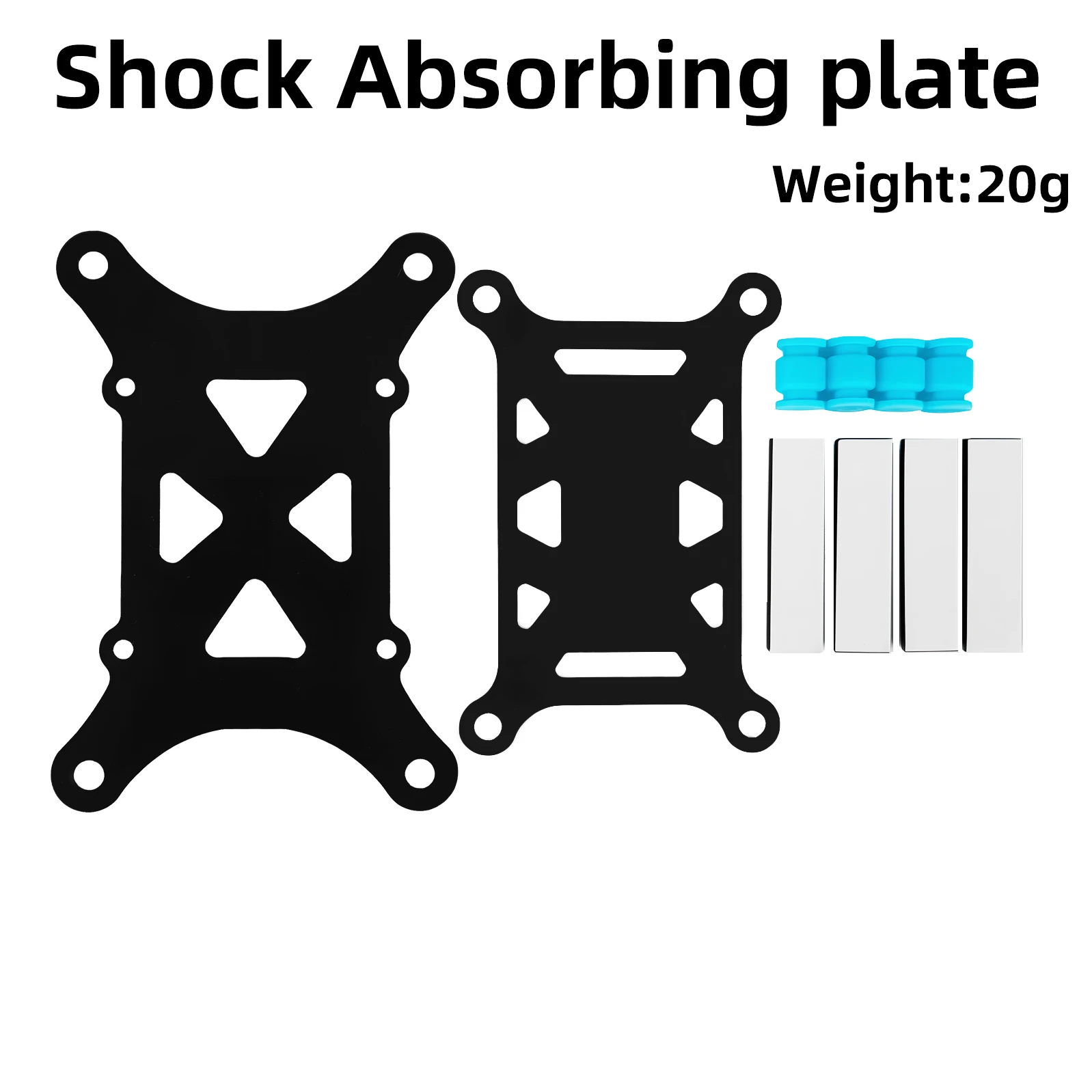 Rctosky APM2.8 2.6 For Rc Flight Control Card Anti-Vibration Set Shock Absorber Plate