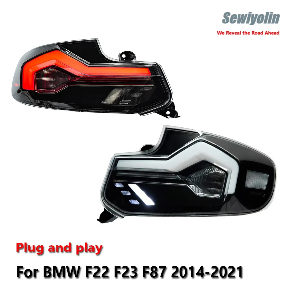

Car LED Tail Light Parts Lamps For BMW F22 F23 F87 2014-2021 Auto Fog DRL Brake Turn Signal Lamp Plug And Play
