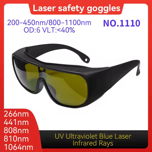 Laser Protection  laser glasses 10600nm OD6 UV400 532nm 808nm 1064nm Laser Safety Glasses IPL glases Laser Protective glasses - Image 16