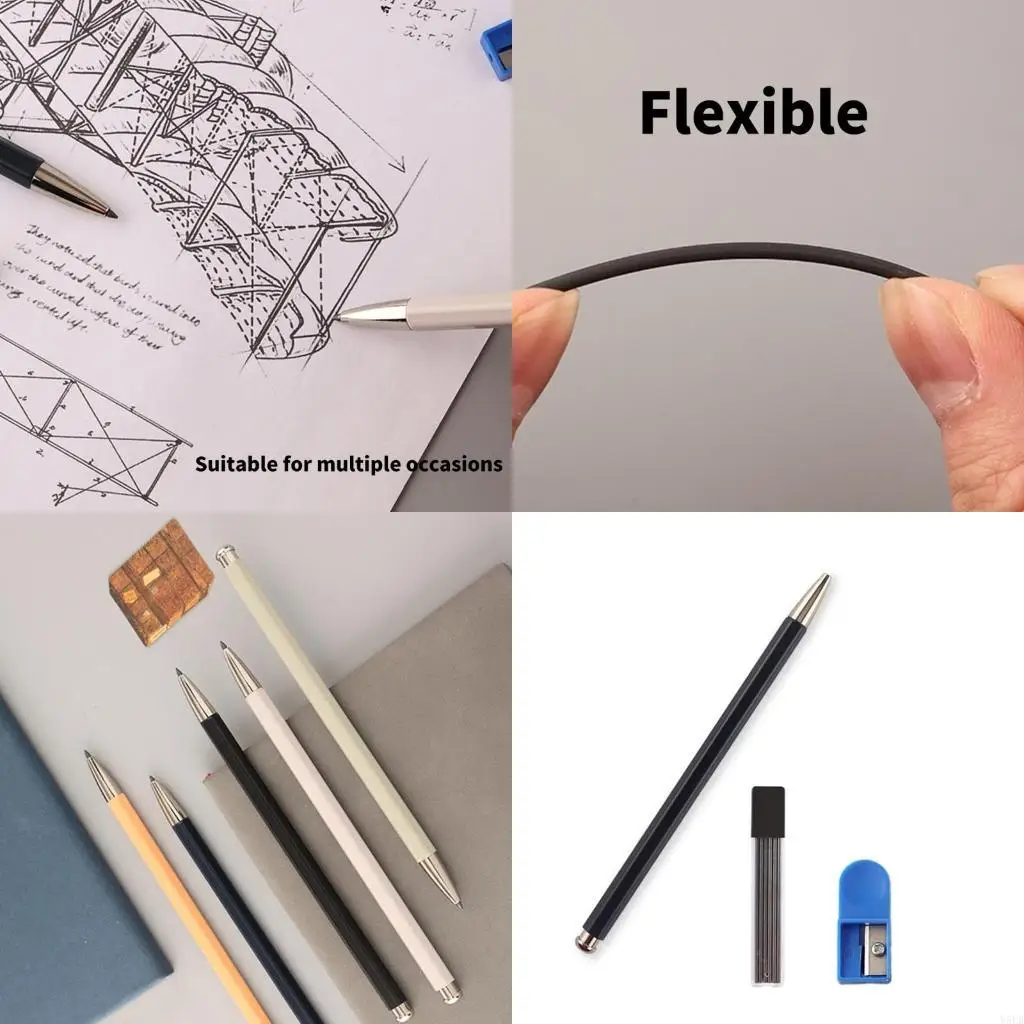 

Y5LB Pencil Вечный карандаш Металлический бесчернильный карандаш для неограниченного письма