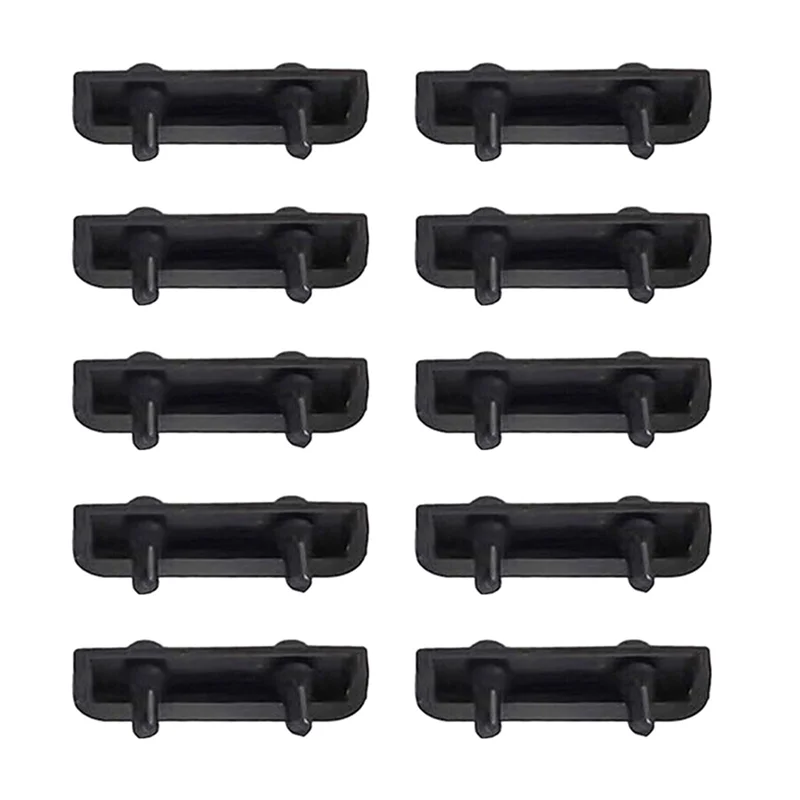 A69X-Air Fryer Rubber Tips Replacement Cap Cover For Air Fryer Grill Plate Rubber Bumpers Tool Air Fryer Tray Rubber 20PCS - view 3