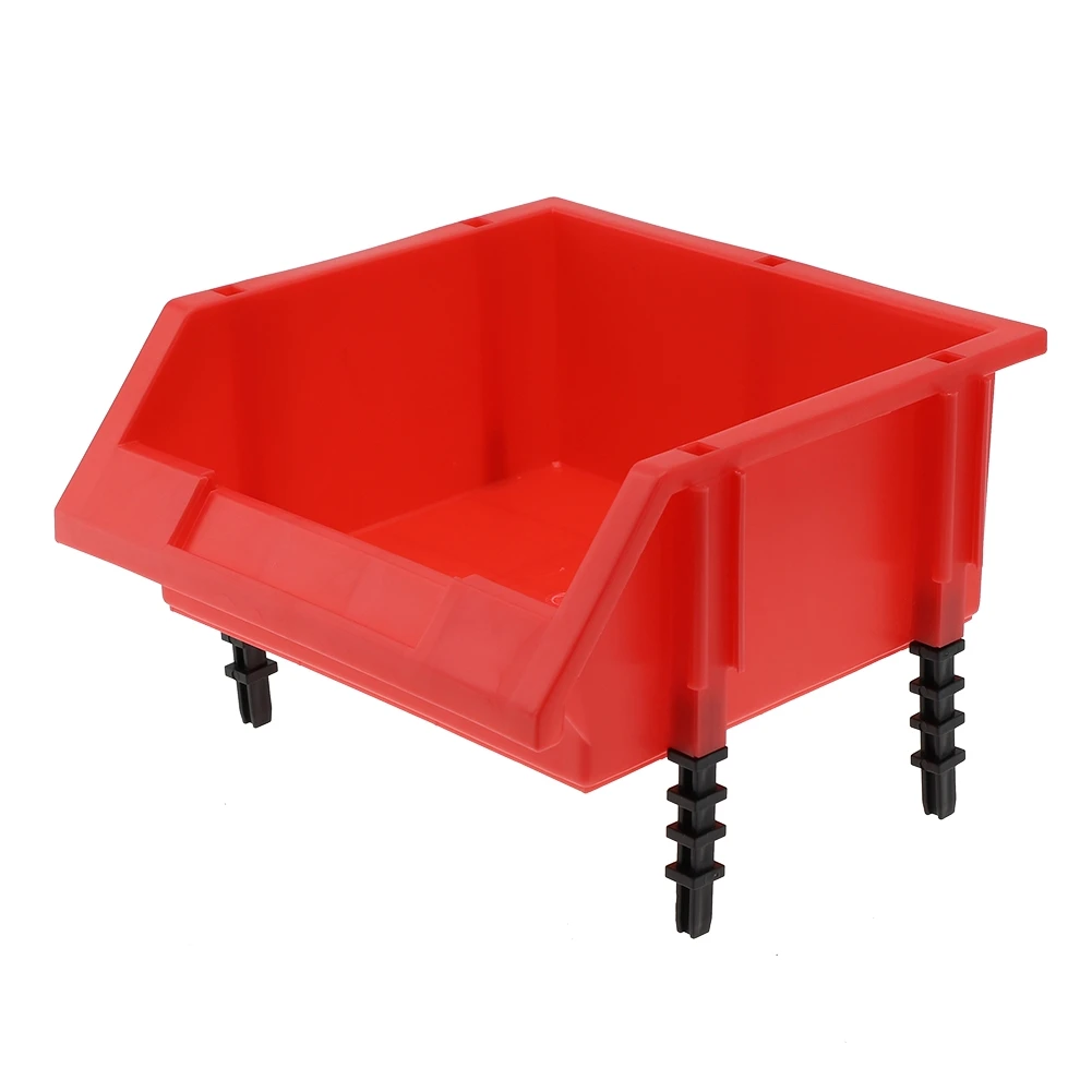 Classification Case Parts Box Workshop Equipment 180*180*80MM 1Pc Blue/Red/Yellow/Green Thick Bevel Goods Shelves