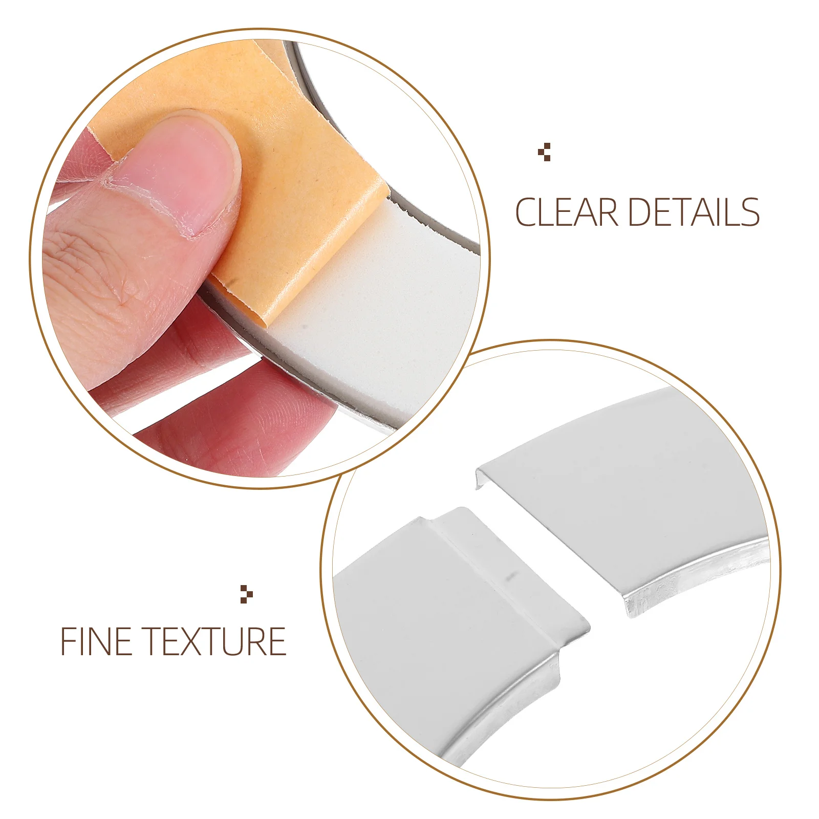 4 قطعة جدار فولاذي غير قابل للصدأ الأنابيب يغطي سبليت شفة لأنابيب المياه التدفئة المبرد ثقوب الحمام المطبخ السباكة غطاء الطبق