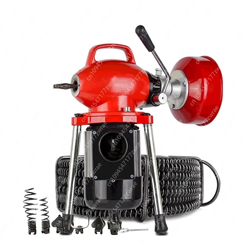 

GQ80 Pipe Unclogging Machine, Kitchen Toilet Electric Sewer Unclogging Device, Household Floor Drain Cleaning