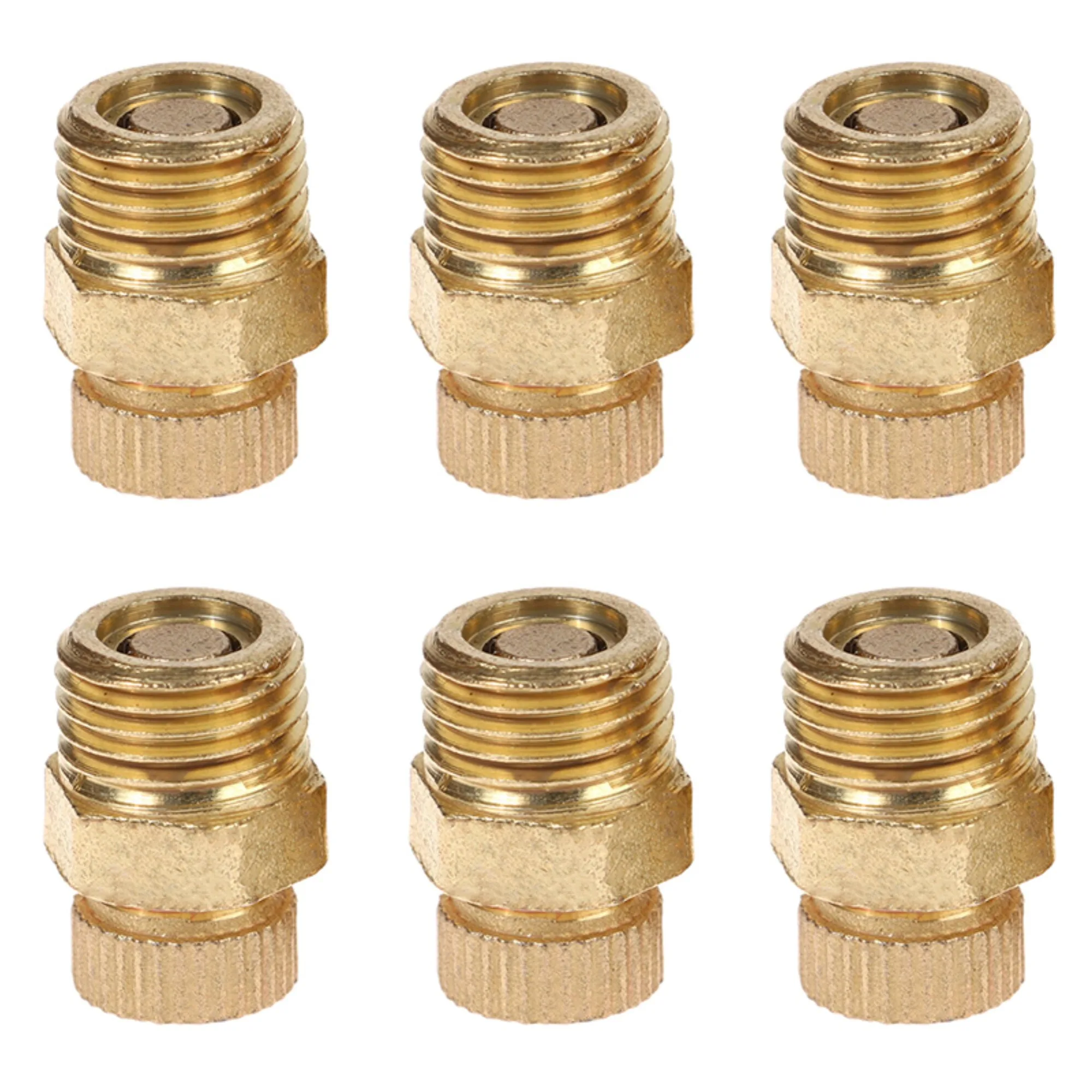 2PCS Silent Air Compressor Drain Valve Screw Copper Hand Tools Air Pump Accessories