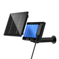 4W  Solar Panel Waterproof IP66 Outdoor 2m Cable Charger USB TypeC 5V DC12V Powered Security WIFI Hunting Camera Or 4G Router
