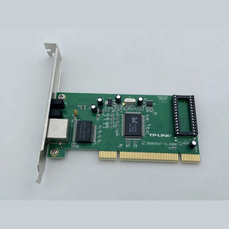 

For TP-LINK TG-3269C PCI Gigabit Network Card, RTL8169 Chip, 10/100/1000Mbps, RJ45 Port, Low Profile Bracket, RoHS
