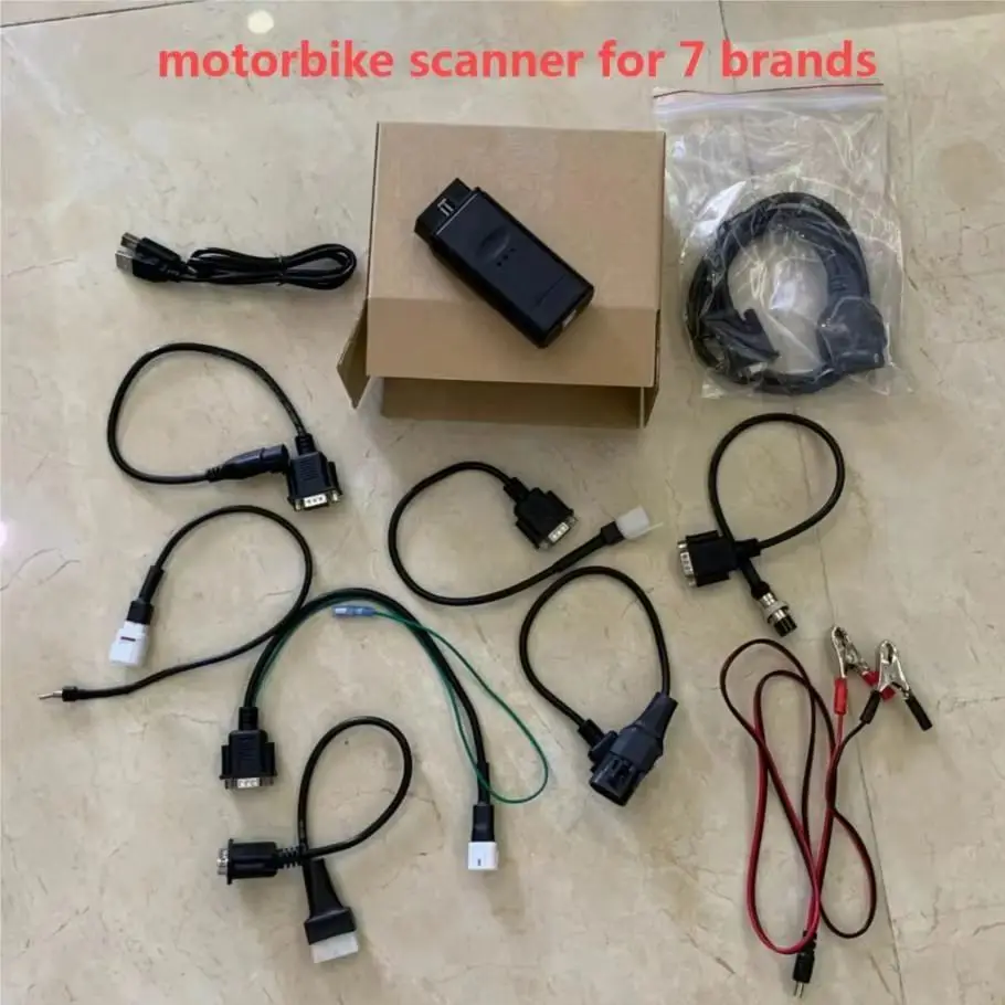 

Высококачественная диагностика мотоцикла 7 в 1, для Honda, SYM, KYMCO, для YAMAHA, S.UZUKI, HTF, серииPGO, брендовый сканер для мотоциклов vdiag