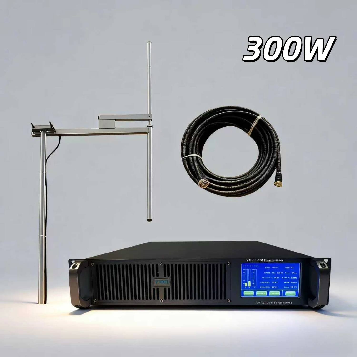 

HP- FM transmitters specially designed for schools and churches: YXHT-2 300W FM Transmitter Kit