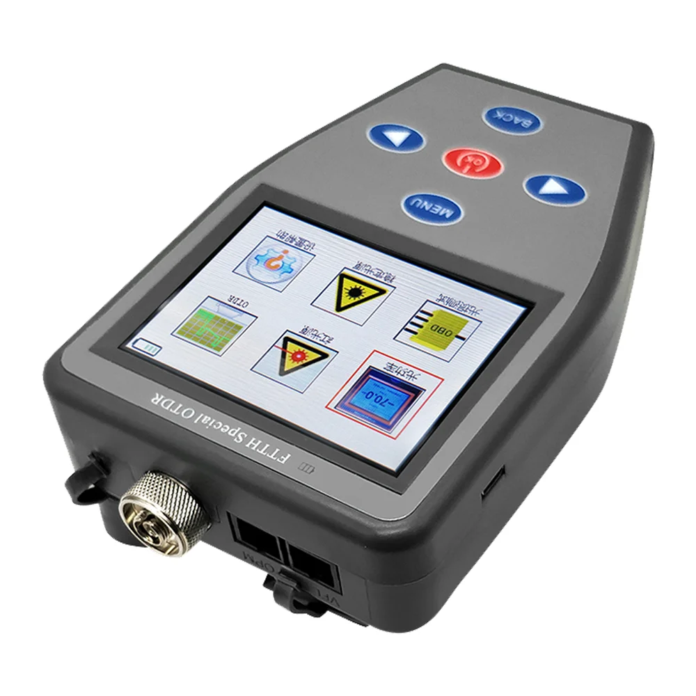 ANDRU   OTDR Fiber Optic Tester Fault Breakpoint Finder Optical Time Domain Reflectometer 4 In One ODTR