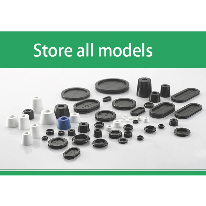 5/10pcs Rubber Grommet Blanking Hole Firewall Hole Plug Electrical Wire Gasket Black Parts 16mm 20mm 22mm 25mm 28mm 30mm to 60mm