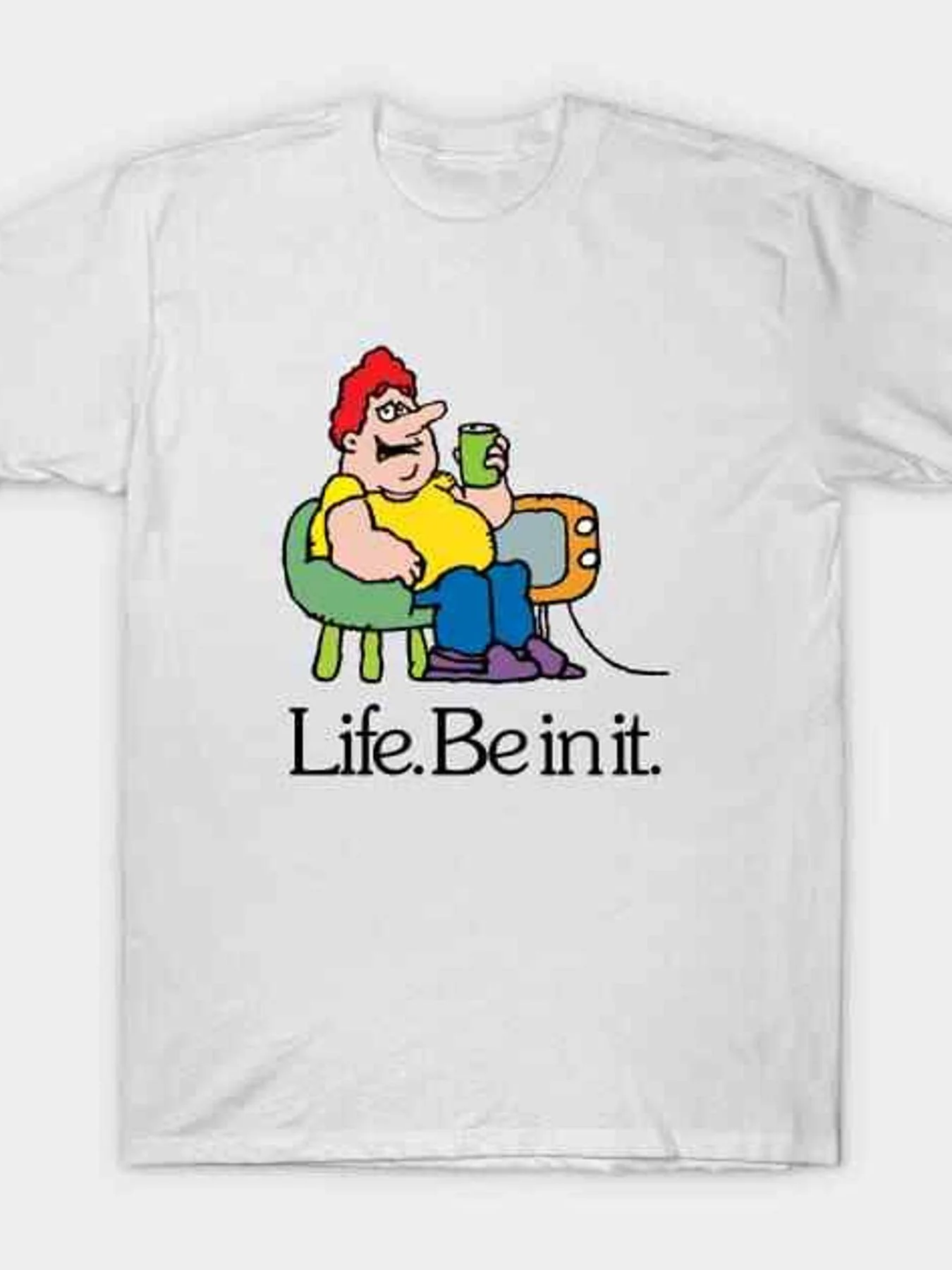 Life Be in It Australia T Shirt Graphic Soft Streetwear Unisex Homme Designer Clothes Fashion Casual Breathable