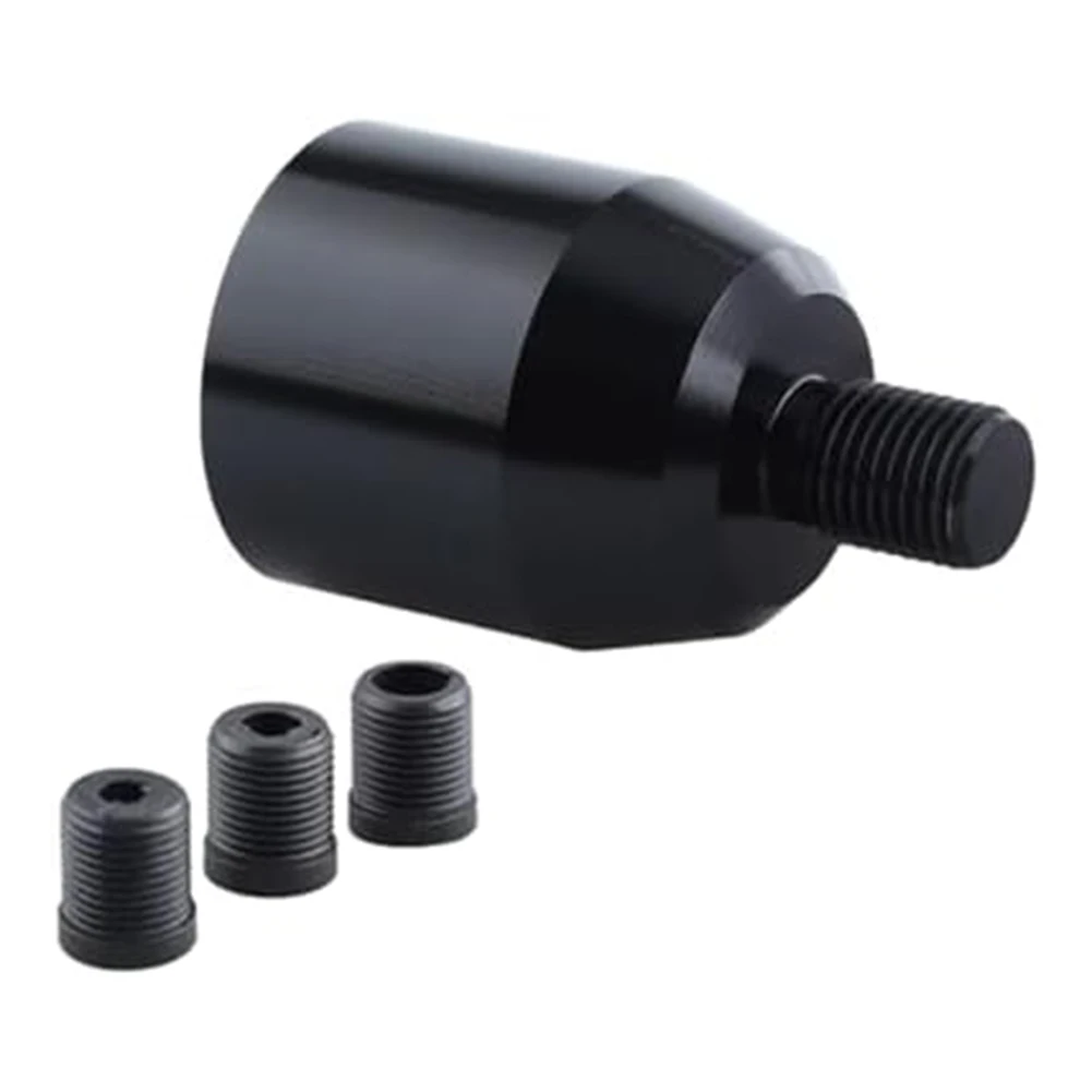 Lift Up Reverse Gear Shift Knob Aluminum Alloy Shifter Lockout Lever Adapter Black For Manual Transmission Cars view 2
