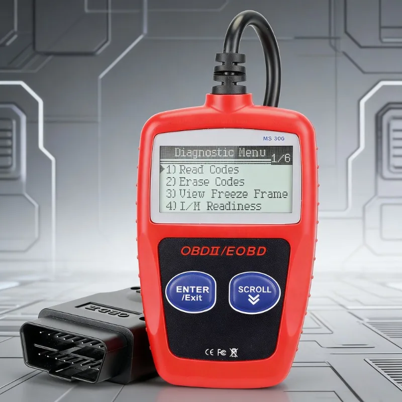 

Car Diagnostic Tool Plus - Upgraded Ms309 Obd2 Obdii Eobd Fault Code Reader Scanner with Enhanced Error Detection