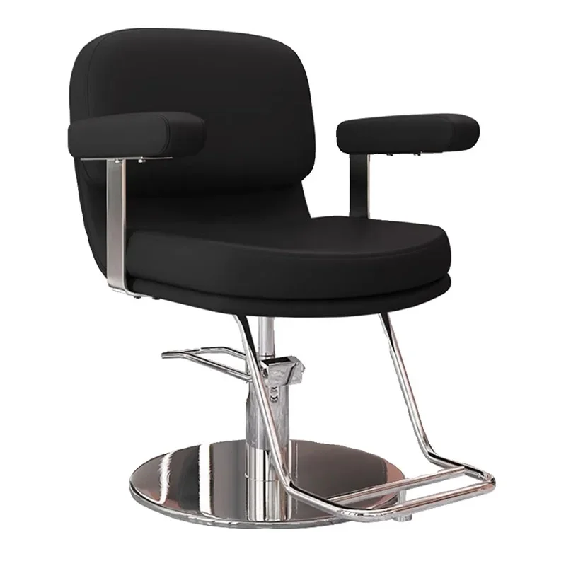 Barbershop Men Barber Chair Luxury Designed Portable Swivel Barber Chair Beauty Stool Cadeira De Barbeiro Salon Furniture