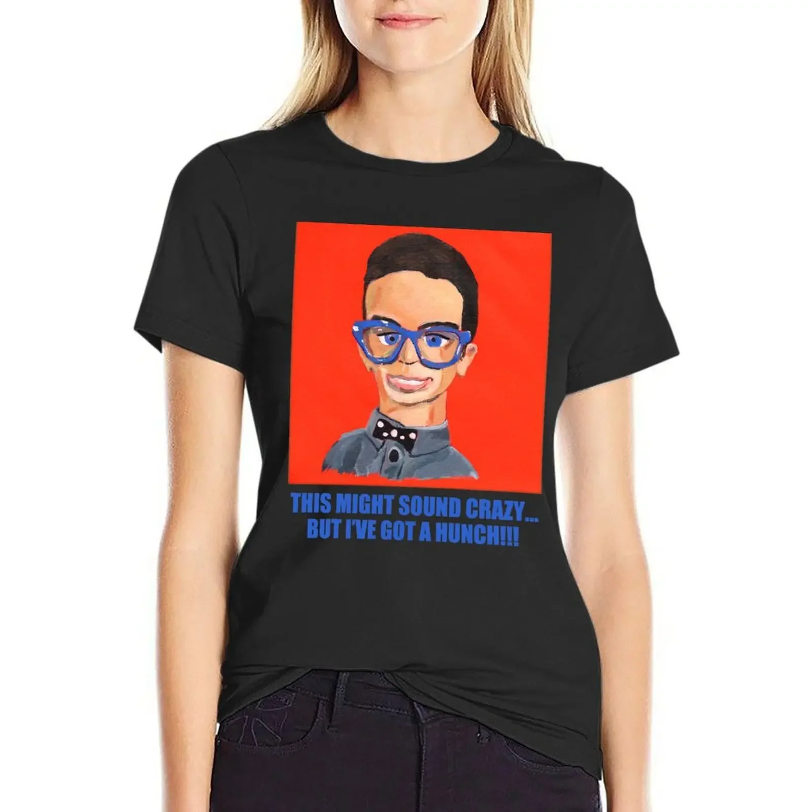 Brains from the Thunderbirds T-shirt graphics cute tops shirts graphic tees t shirts for Womens