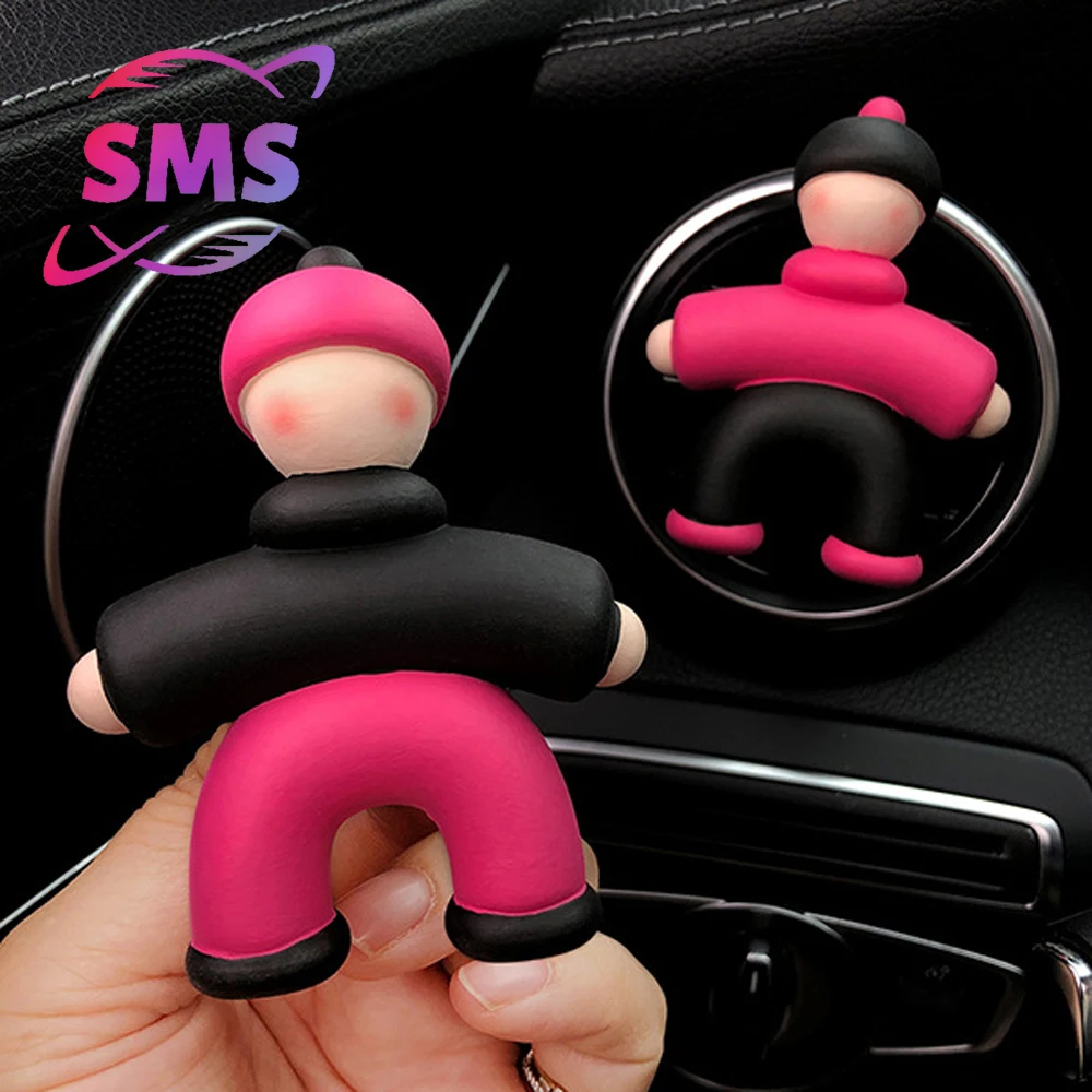 

Dairy Cow Simple Lilliputian Car Aromatherapy perfume Car Air Outlet Fragrant Stone Creative Interior Decoration Supplies