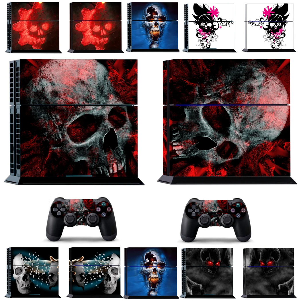 adesivo-de-vinil-skull-2312-para-sony-ps4-playstation-4-e-2-adesivos-para-controles