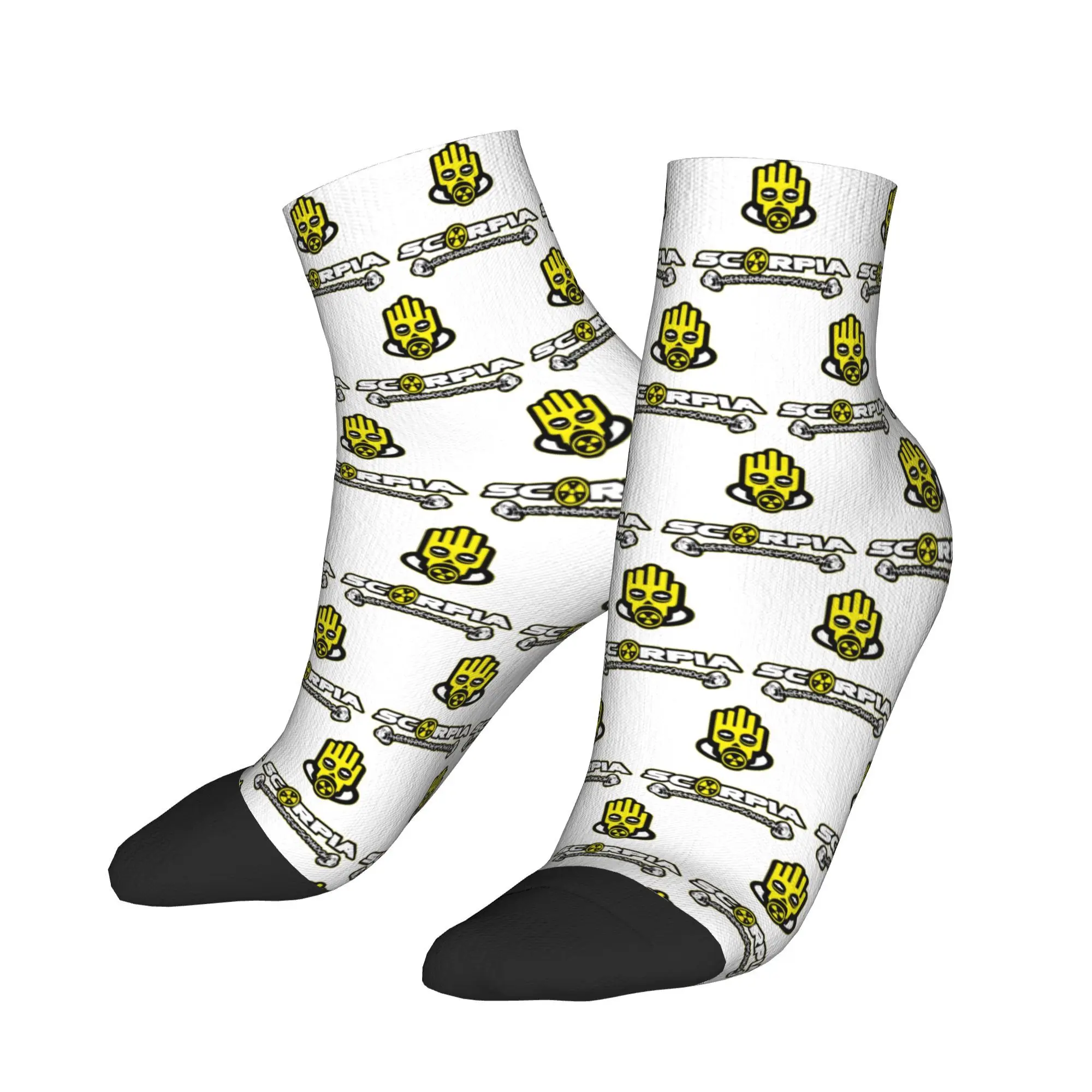 Scorpia – Central del Sonido Socken, Harajuku-Strümpfe, Ganzjahressocken, Zubehör für Weihnachtsgeschenke für Männer und Frauen