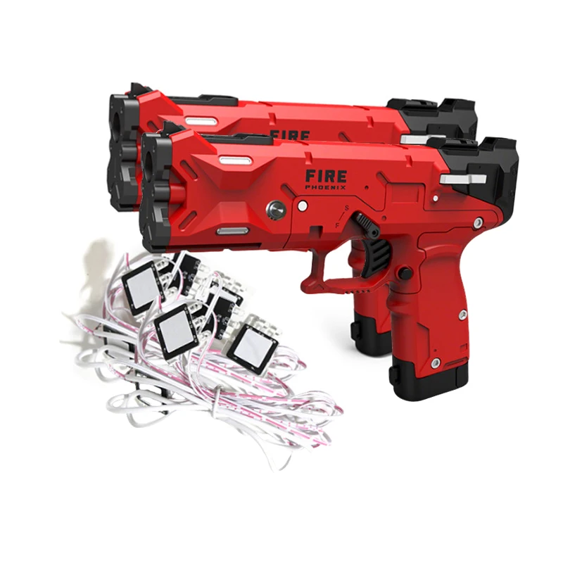 2p GUN4IR Wireless Electromagnetic Light Gun With Recoil Suitable For PC Shooting Game Simulators And Coin-Operated Arcade Games
