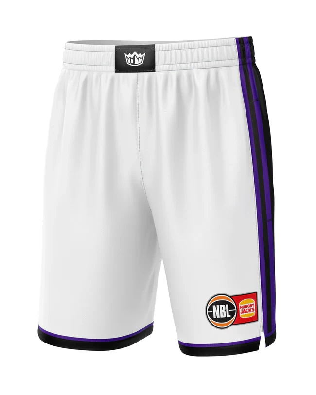 2023-24 Javier Cooking Sydney Kings away jersey SHORTS (nome e número personalizados)