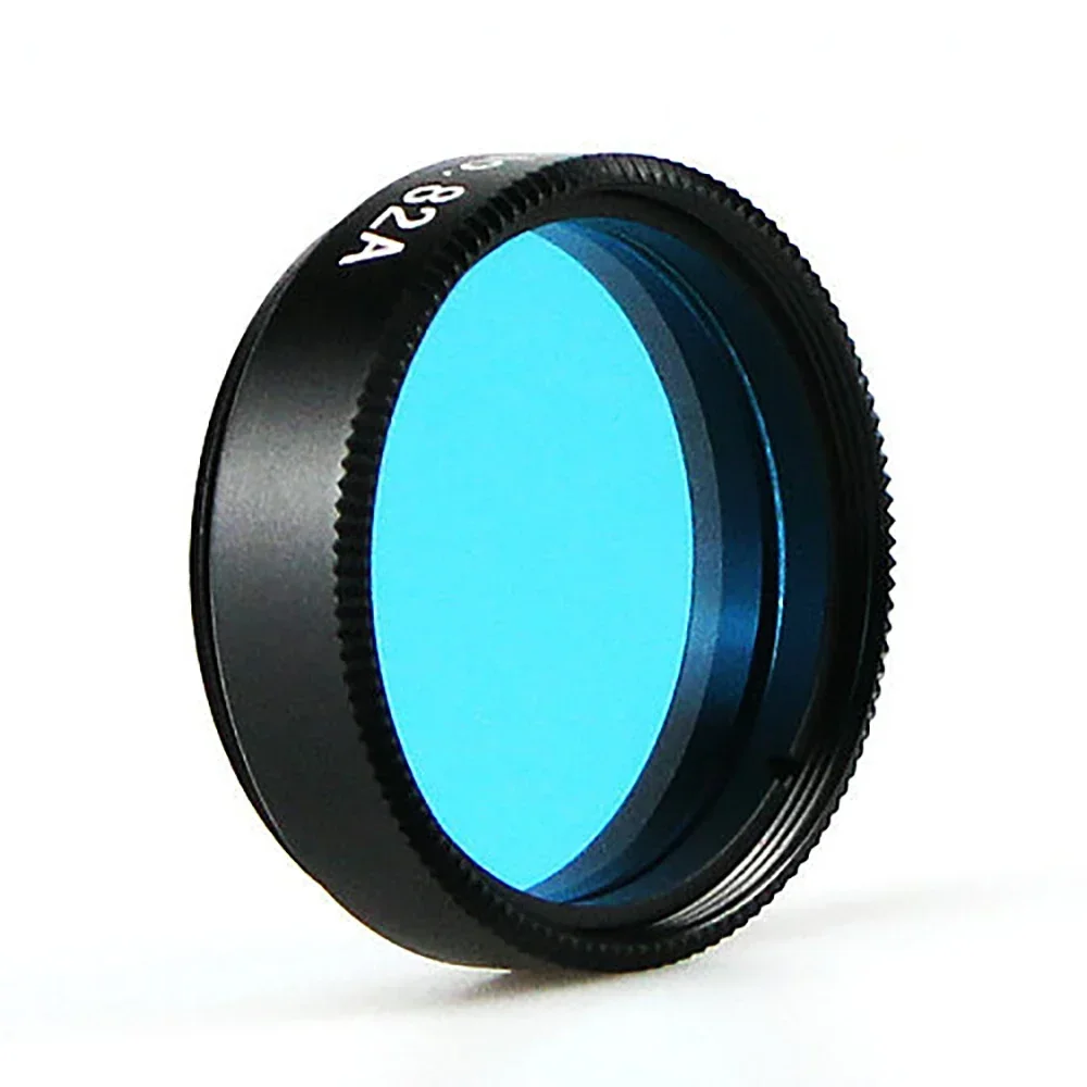 Optical Glass Astronomical Accessories 1.25 Inch NO.82A, Blue Nebula Filter Science Exploration Moon Filter