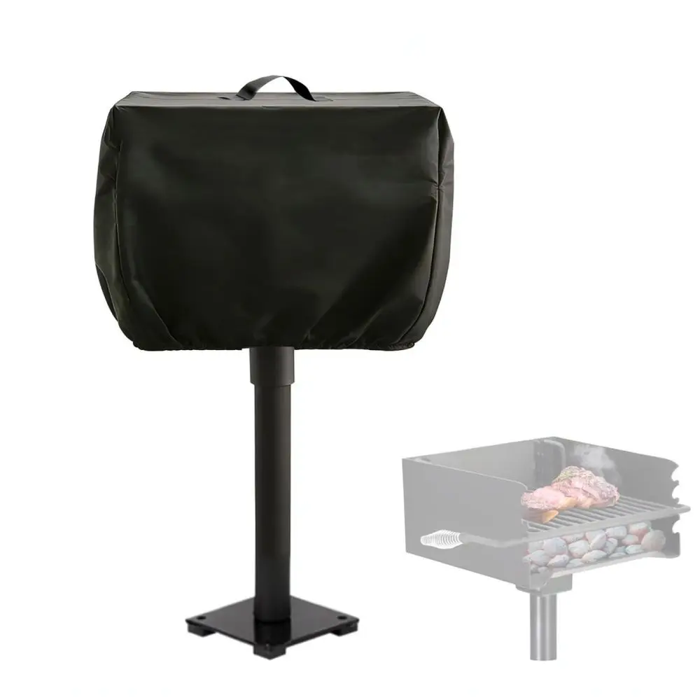 Waterproof BBQ Grill Cover Outdoor Charcoal Barbecue Protector Heavy Duty Oxford Dustproof Sun Protection Rain Shield